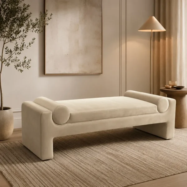 Amalfi Ottoman in room