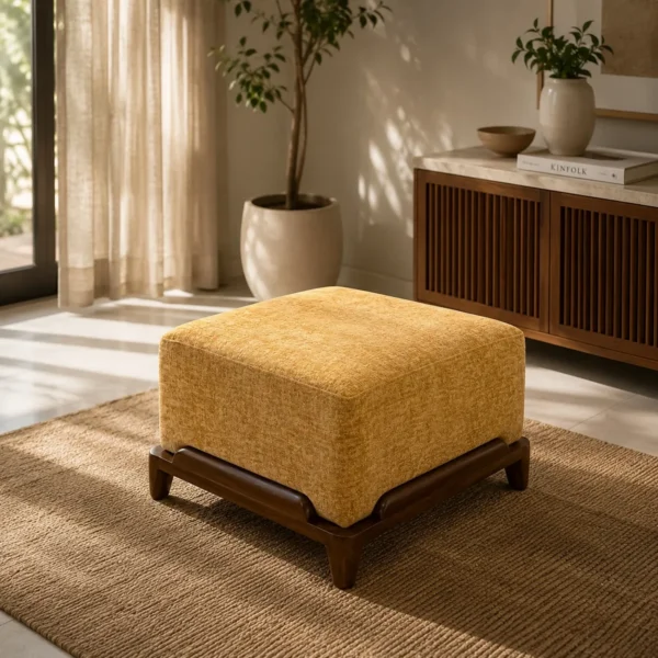 Genoa Ottoman in room