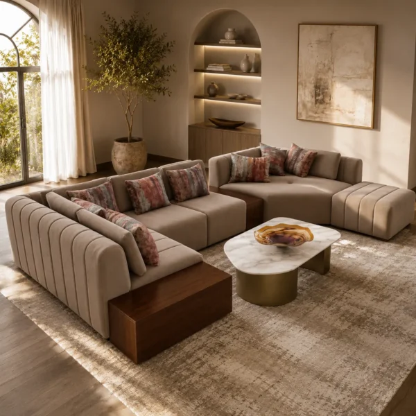 Livorno Sofa in room