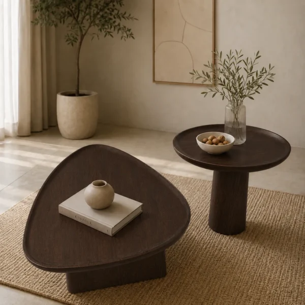 Birch Coffee Table in room