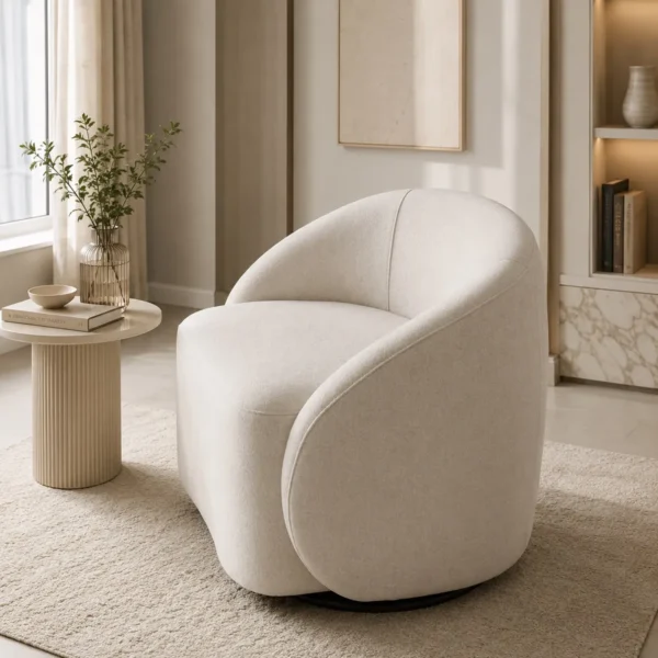 Cedar Accent Chair in room