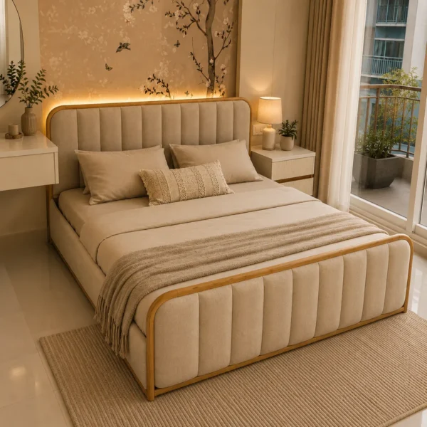 Olive Bed in room