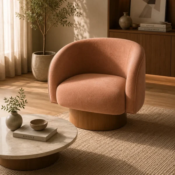 Elba Accent Chair in room